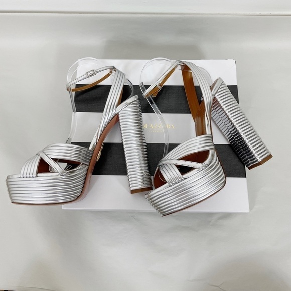 Aquazzura Sundance Plateau Platform Heels - Picture 6 of 12